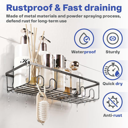 Bathroom Shelves - 2 Pcs