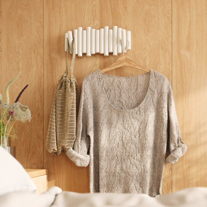 Real Pine Wood Wall Hook 5 Flip Down Hook.